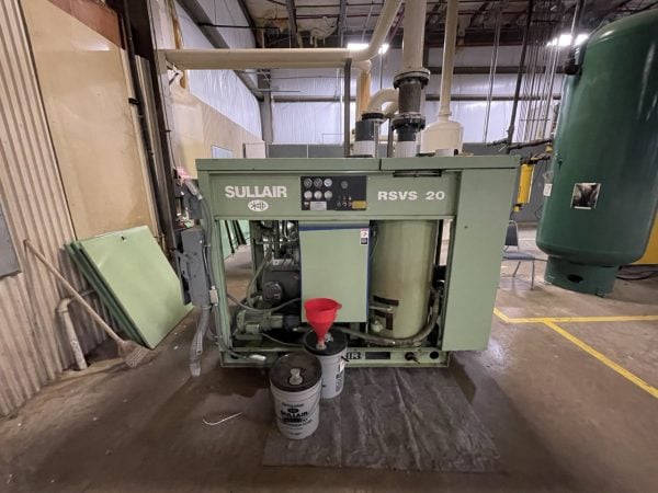 60 Hp. Sullair RSVS 20-60A Rotary Vacuum, 2012 - Image 4