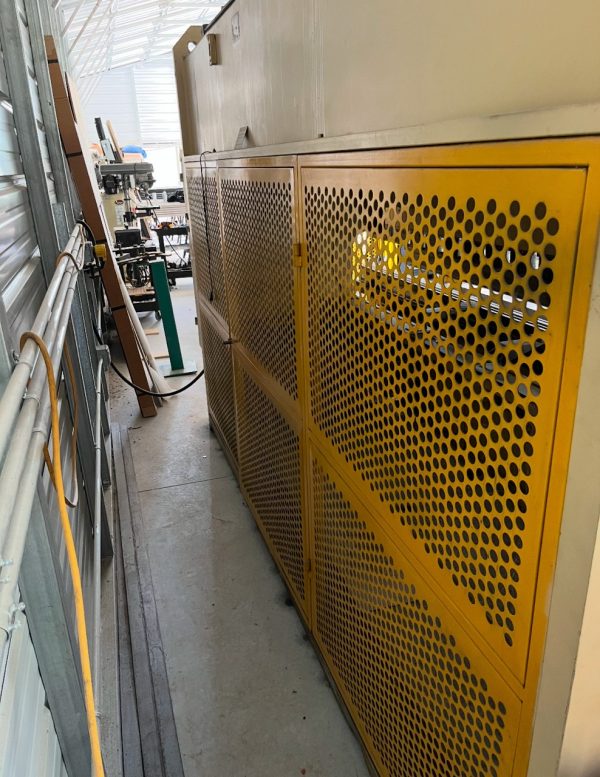 200 Ton x 13' US Industrial USHB200-13AC Hydraulic Press Brake, 2007 - Backgauge - Image 4