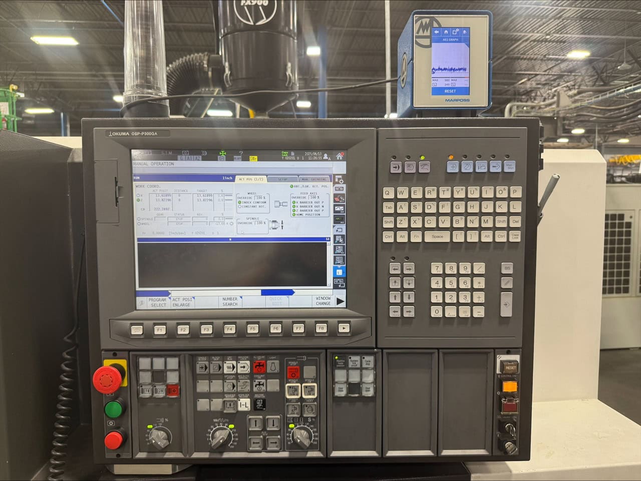 Okuma GI-20N II CNC Grinder, 2019 - Microcentric Chuck, Rotary Dresser, Auto Door - Image 5
