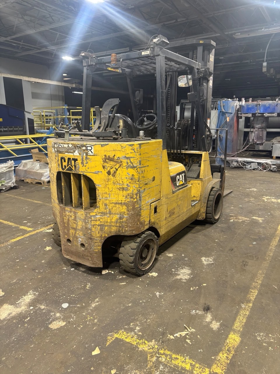 2014 CAT GC55KSTR Forklift -10,500 lb Capacity, Propane