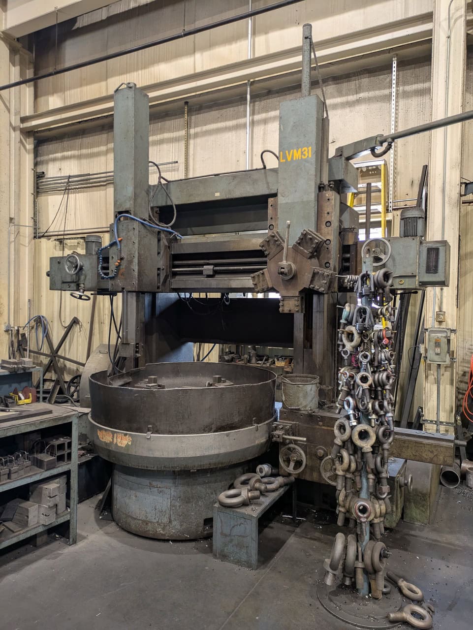 53" Summit LVM31 Vertical Turret Lathe, 1978