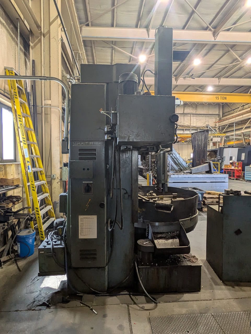 53" Summit LVM31 Vertical Turret Lathe, 1978 - Image 16