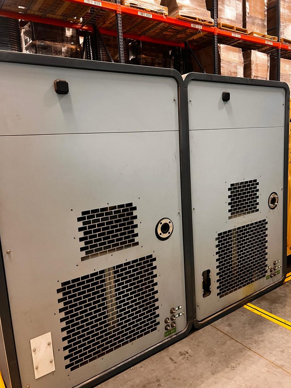 Clean-Room Ready Atlas Copco ZT75FF Rotary Screw Air Compressor – 127 PSI Oil-Free Air, Built-In Dryer, 75 HP