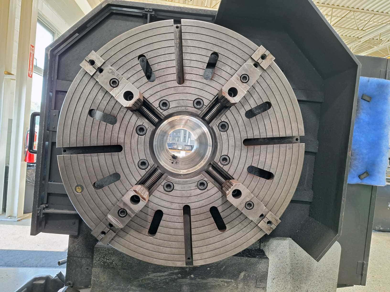 American Turnmaster Power Five 45" x 160" Engine Lathe, 2014 - 10" Bore, DRO, Steady Rests, Rear Chuck Mount - Image 5