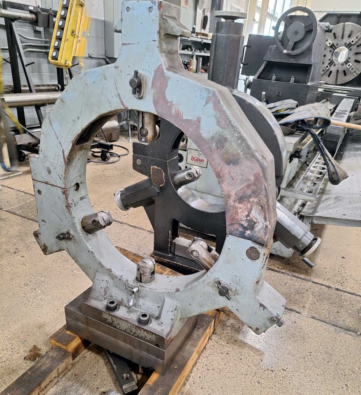 American Turnmaster Power Five 45" x 160" Engine Lathe, 2014 - 10" Bore, DRO, Steady Rests, Rear Chuck Mount - Image 16