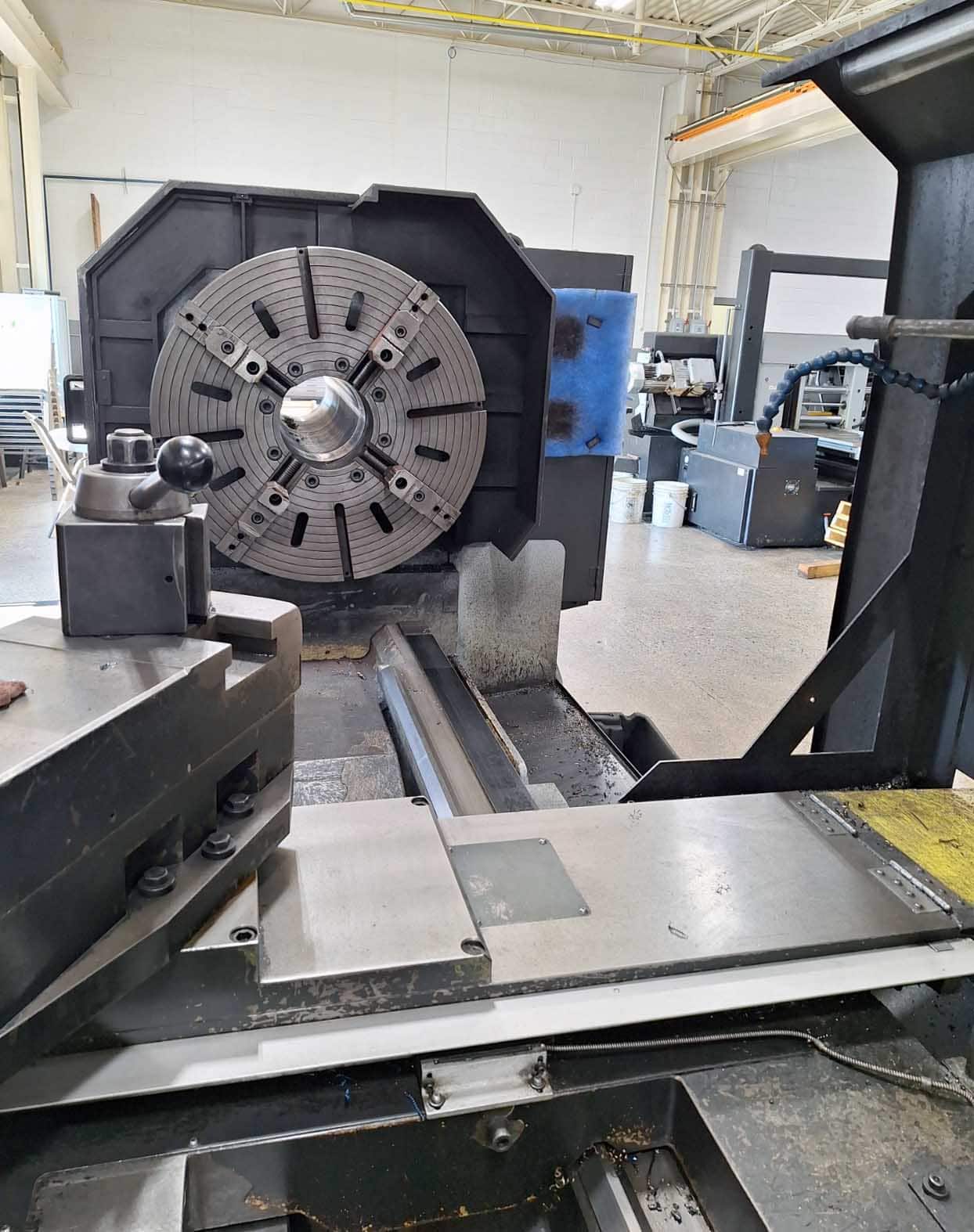 American Turnmaster Power Five 45" x 160" Engine Lathe, 2014 - 10" Bore, DRO, Steady Rests, Rear Chuck Mount - Image 17