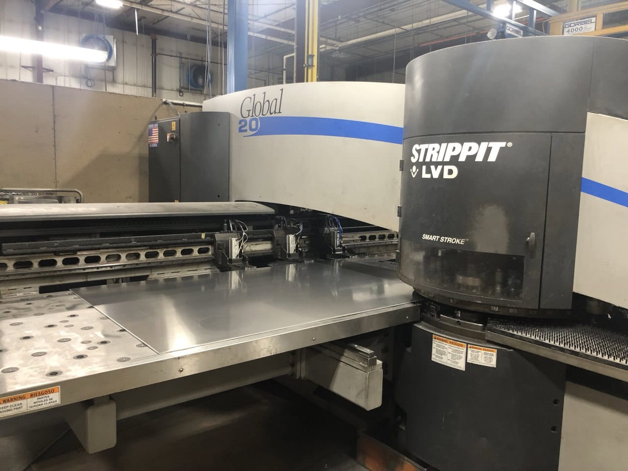 LVD Strippit Global 20 1225 Turret Punch, 2004 - With Tooling - Image 2