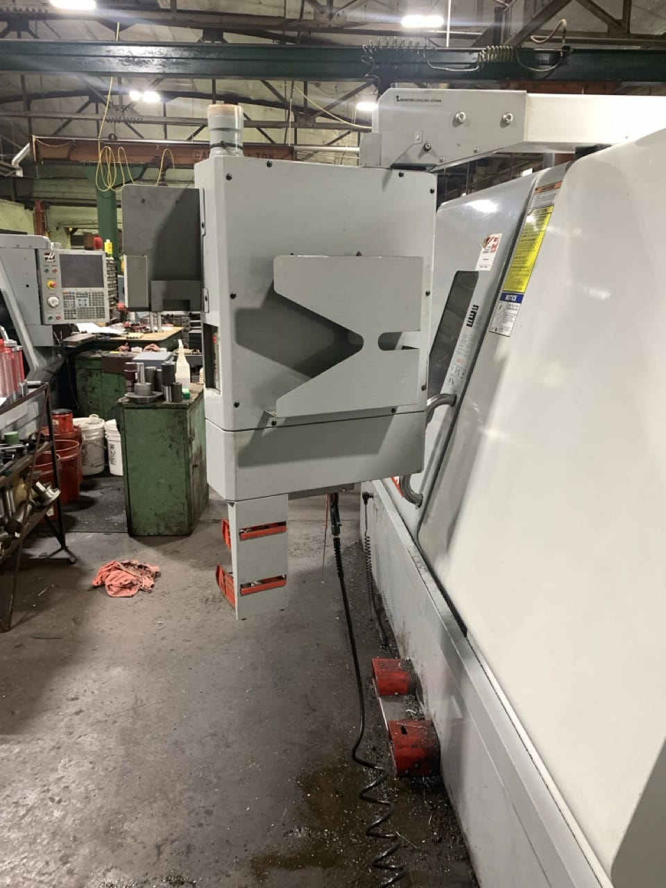 Haas SL-30T CNC Lathe, 2005 - Tailstock, Spindle Orientation, Chip Auger - Image 5