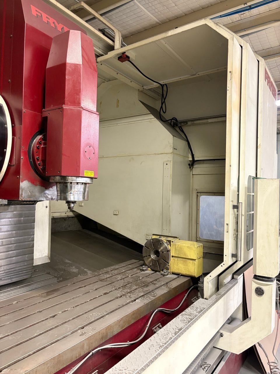 Fryer TC-120 5-Axis CNC VMC, 2018 - 120" x 32", TSC, 40 HP, 18K Spindle