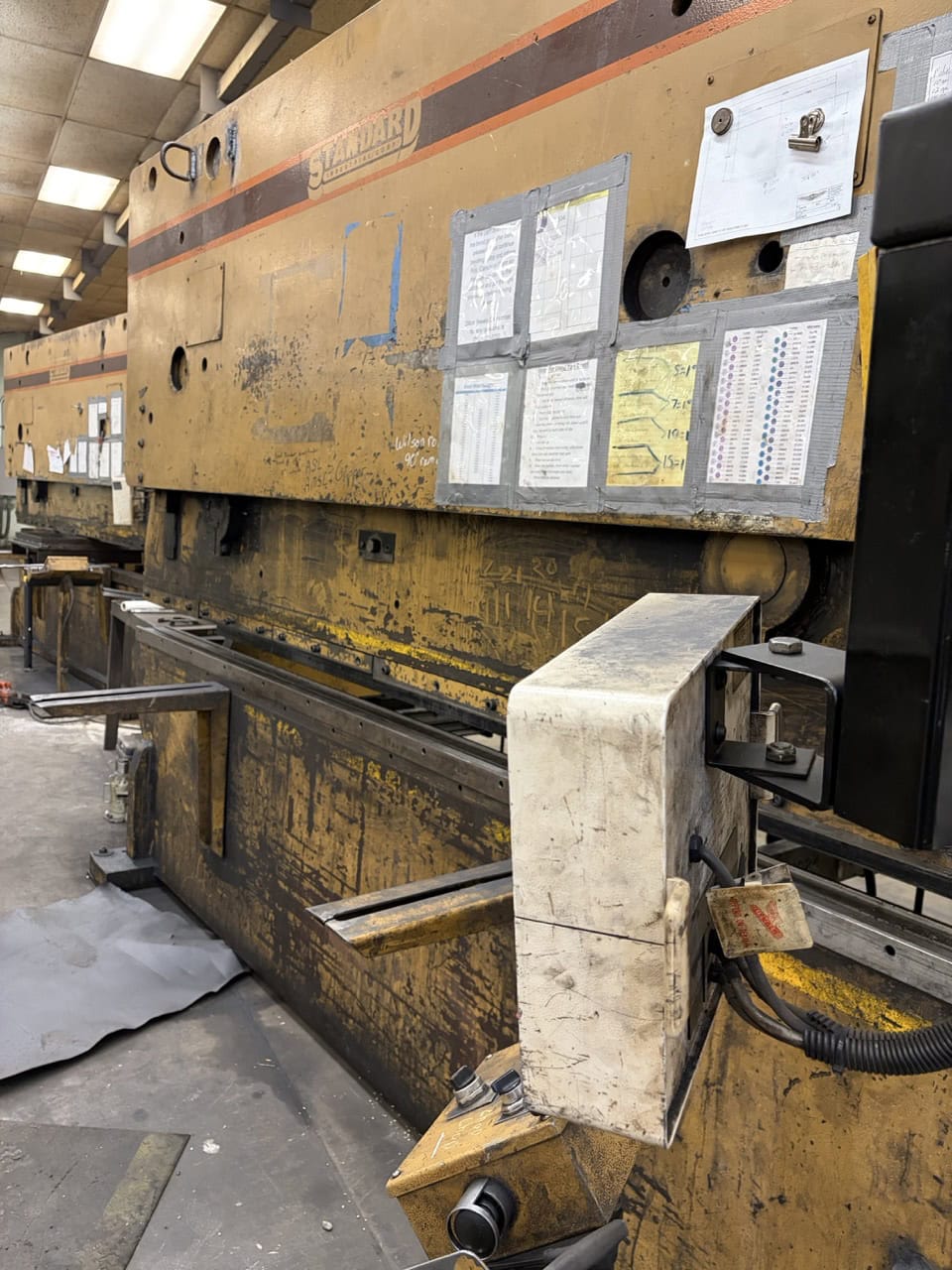 200 Ton x 12' Standard AB200-12 CNC Press Brake, 2003 - Updated Control, Tooling Included - Image 2