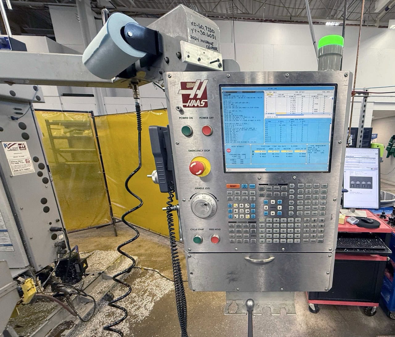 Haas GR-510 CNC Gantry Router, 2009 - Probing, Rigid Tap, New Spindle 2024 - Image 2