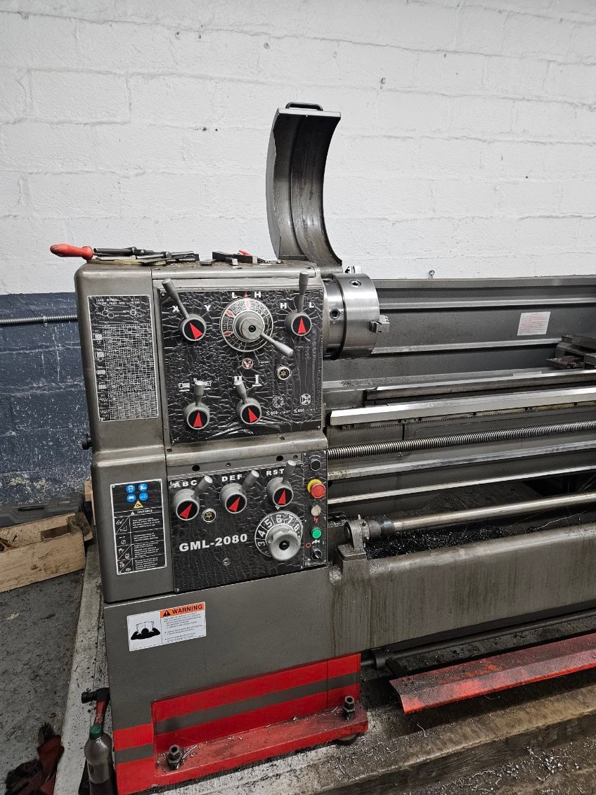 20" x 80" GMC GML2080 Gap-Bed Metal Lathe, 2021 - Image 3