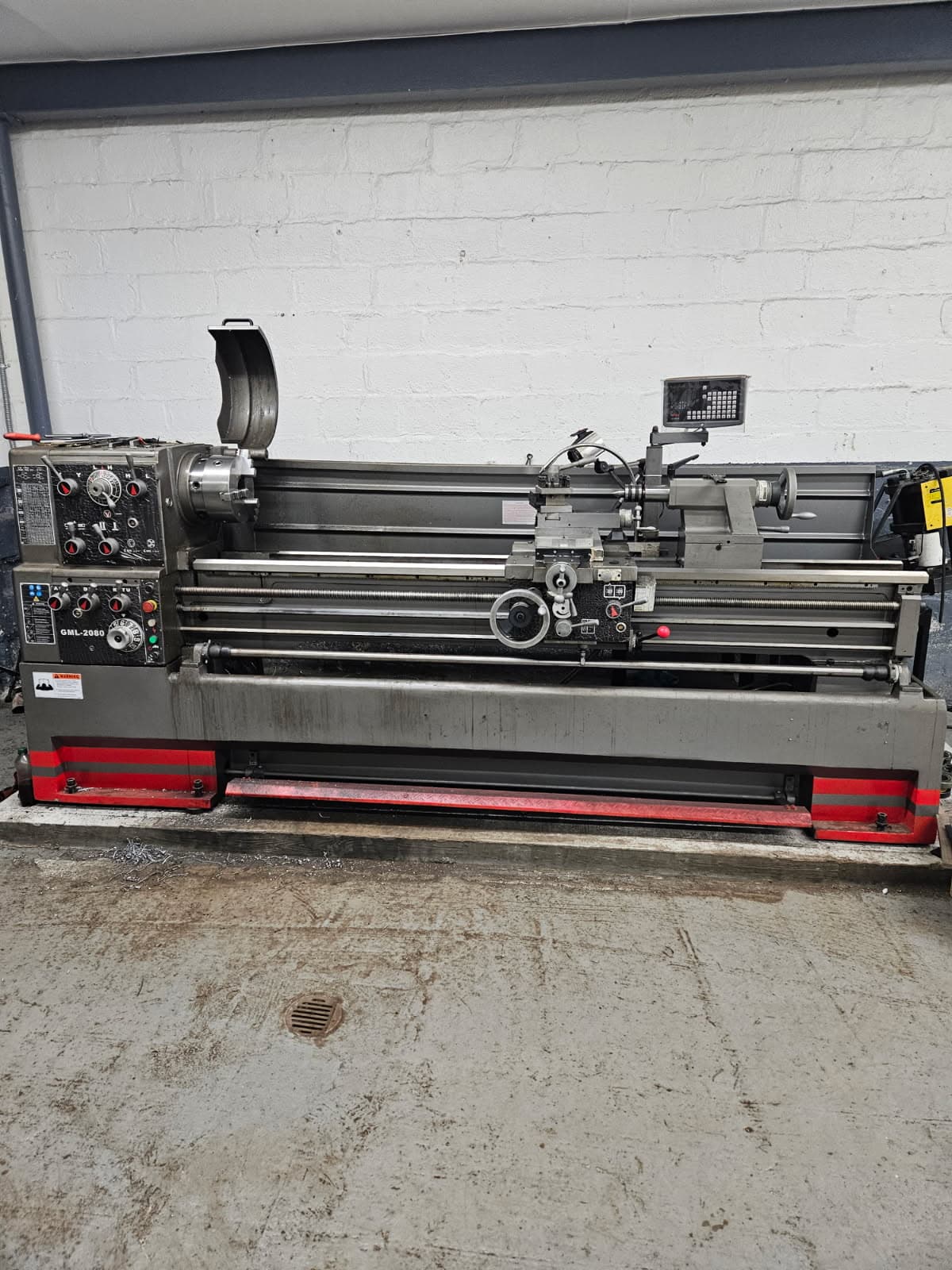 20" x 80" GMC GML2080 Gap-Bed Metal Lathe, 2021 - Image 5