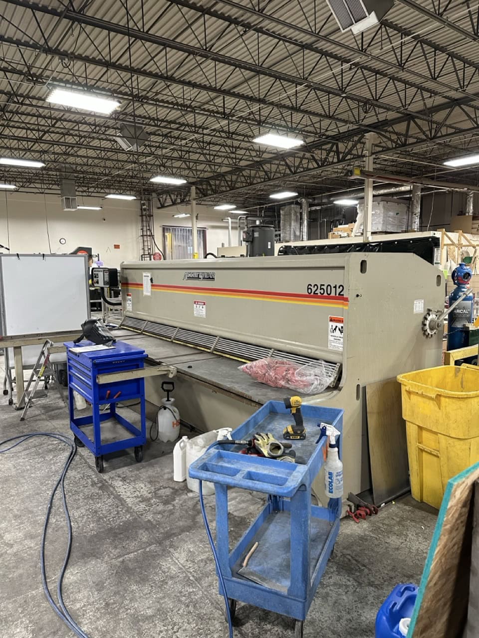 1/4" x 12' Accurshear 625012 Hydraulic Shear, 2012