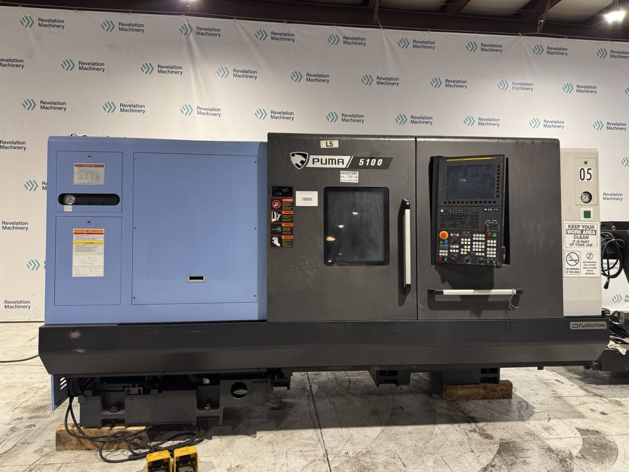 Doosan 5100B CNC Lathe, 2023 - 24" Chuck, Tool Setter