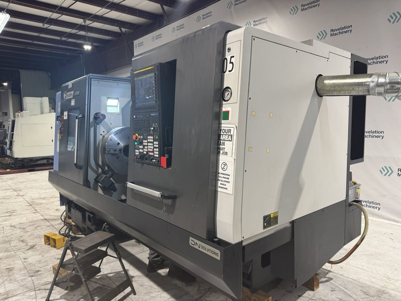 Doosan 5100B CNC Lathe, 2023 - 24" Chuck, Tool Setter - Image 2