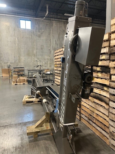 Cousins 4100T-FSR Free-Standing Rear Mount Semi-Automatic Pallet Stretch Wrapper