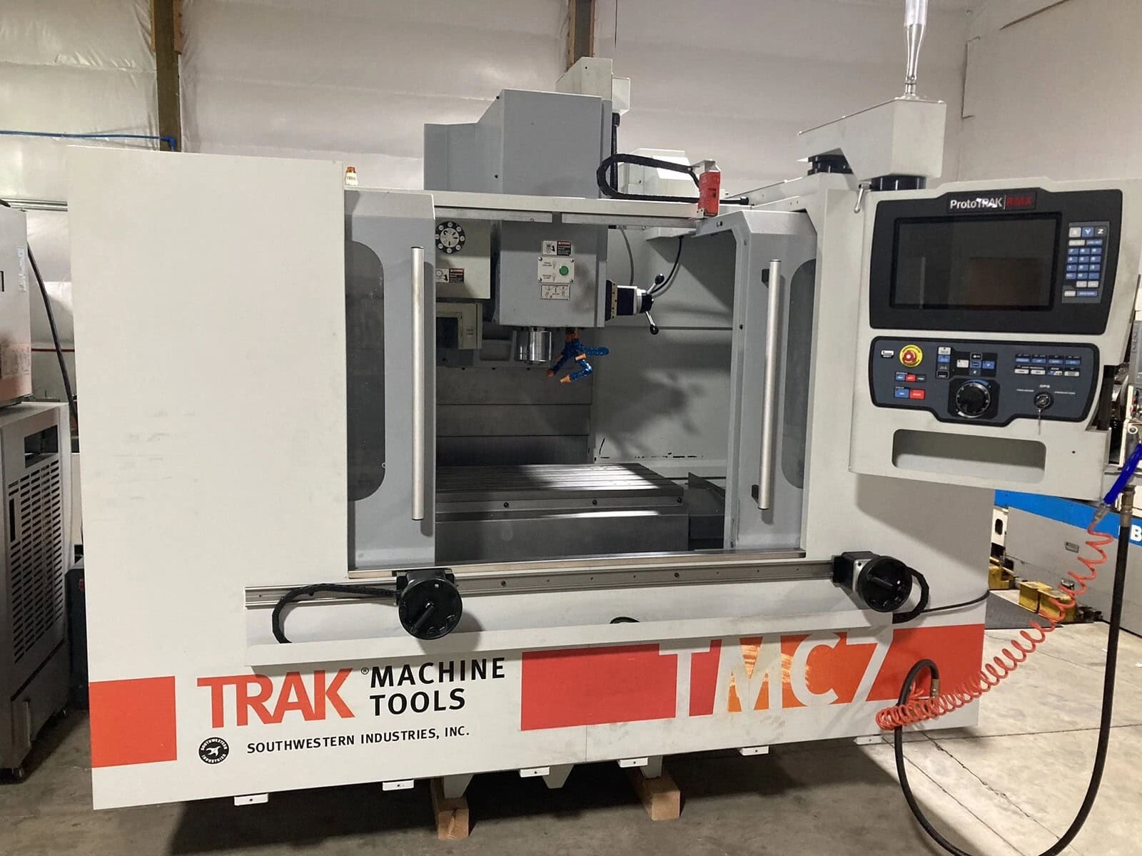 Southwestern Industries Trak TMC7 CNC Mill, 2021 - RMX Control, Chip Auger, 8k Spindle, Coolant System