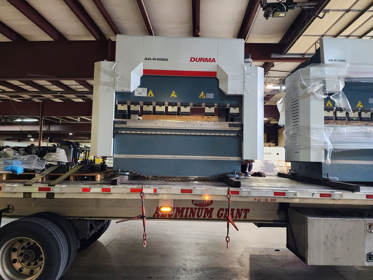 66 Ton x 6′ DURMA AD-R 2060 CNC Hydraulic Press Brake-2021, Tooling Included Upgraded Control - Image 2