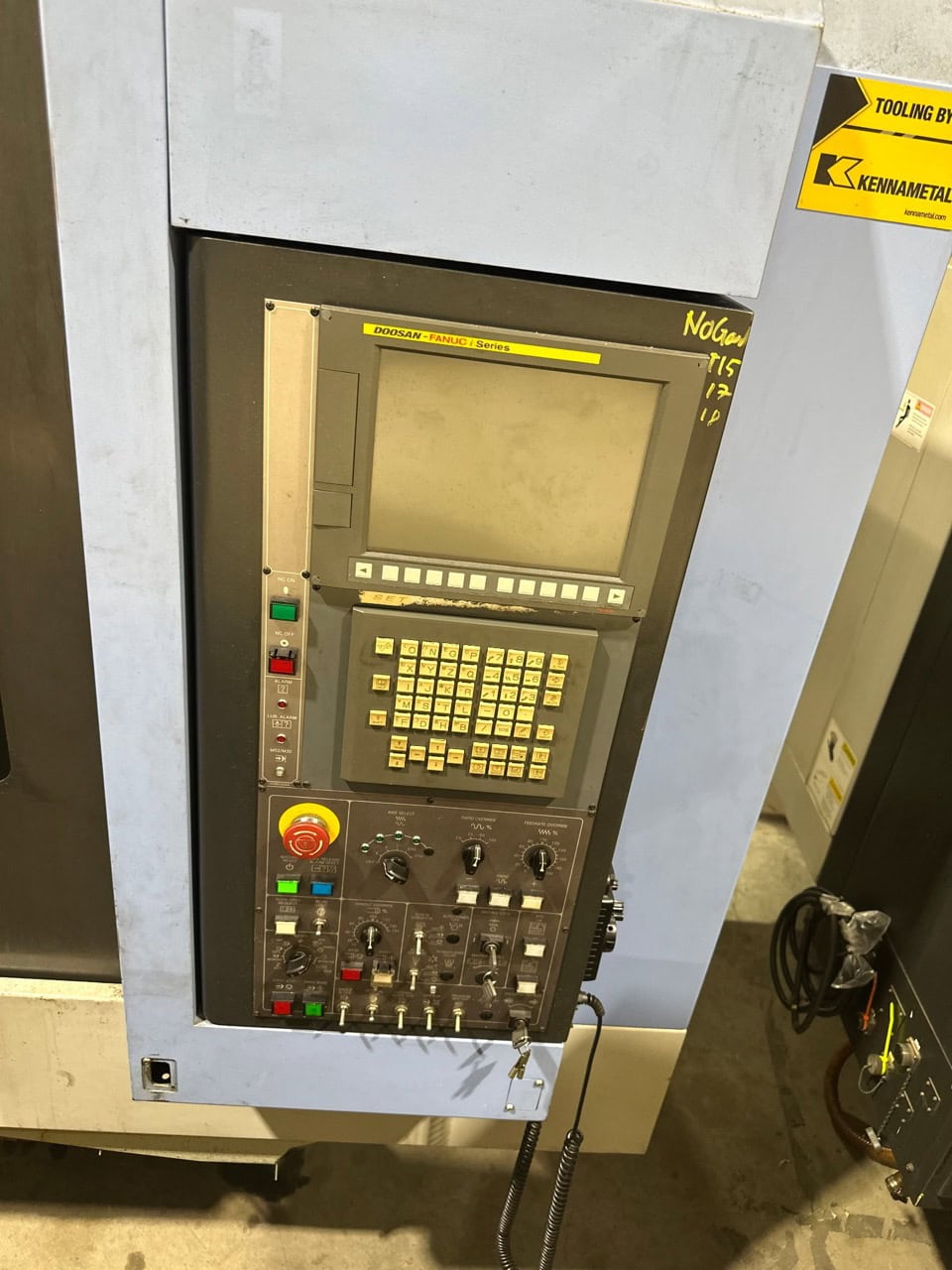 Doosan MYNX 5400/50 CNC Vertical Machining Center, 2012 — 40″ X 21″ X 20.8″ Travels, BT-50 Spindle, 24-Tool ATC - Image 2