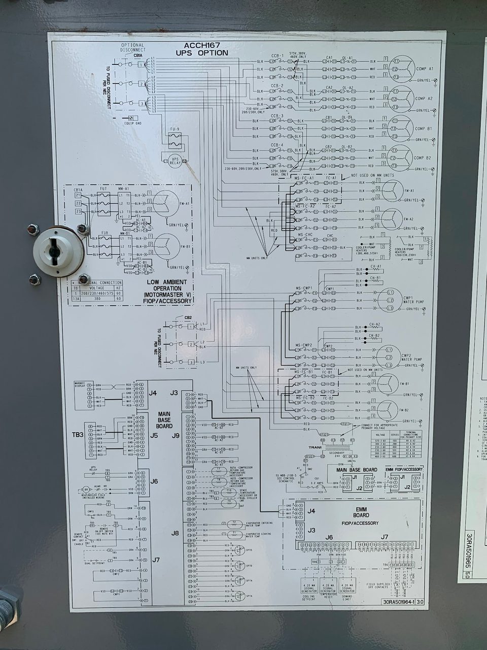 Carrier 30RAN045 Air-Cooled Chiller, 2009