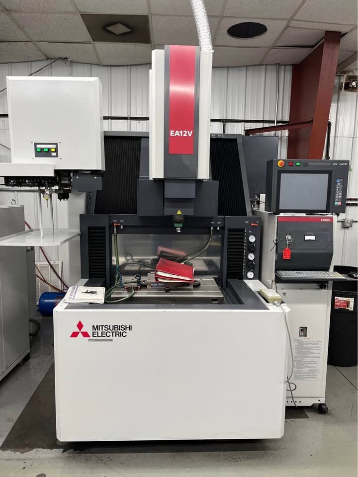 Mitsubishi EA12V Sinker EDM, 2016 - Tool Changer, C Axis