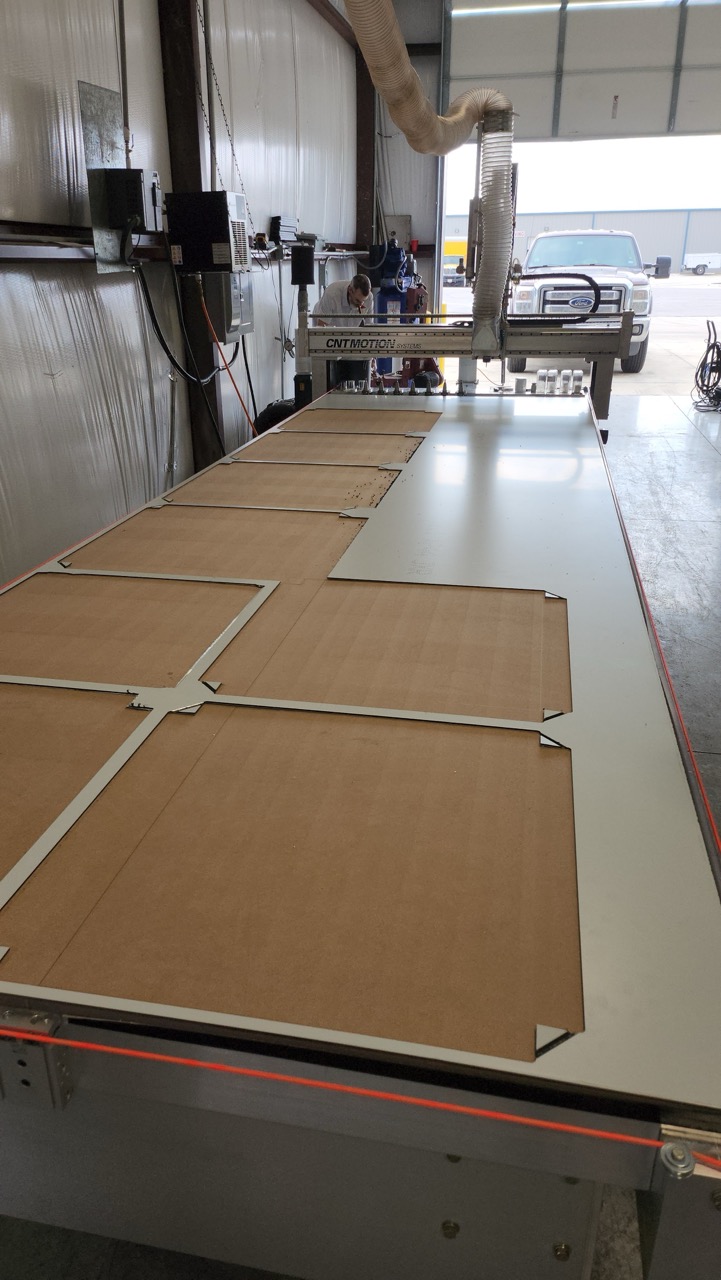 5' x 16.5' CNT Motion Systems CNT-950 ACM Panel & Alucobond CNC Router, 2022 - 24k Spindle, Dust Collection