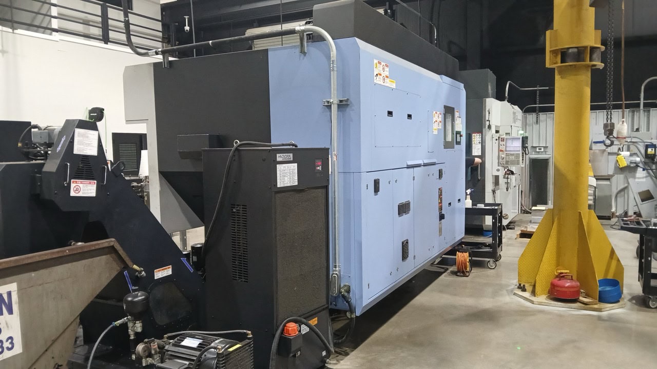 Doosan DVF 6500 5 Axis VMC, 2020 - Chip Blaster, Renishaw RMP600 - Image 10