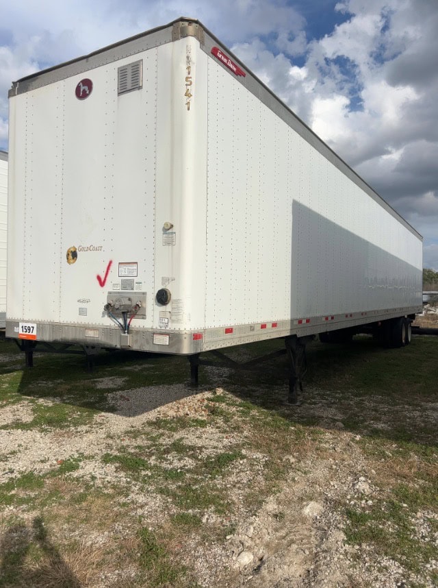 Great Dane 53' Dry Van Trailer, 2017 - Air Ride, Swing Doors