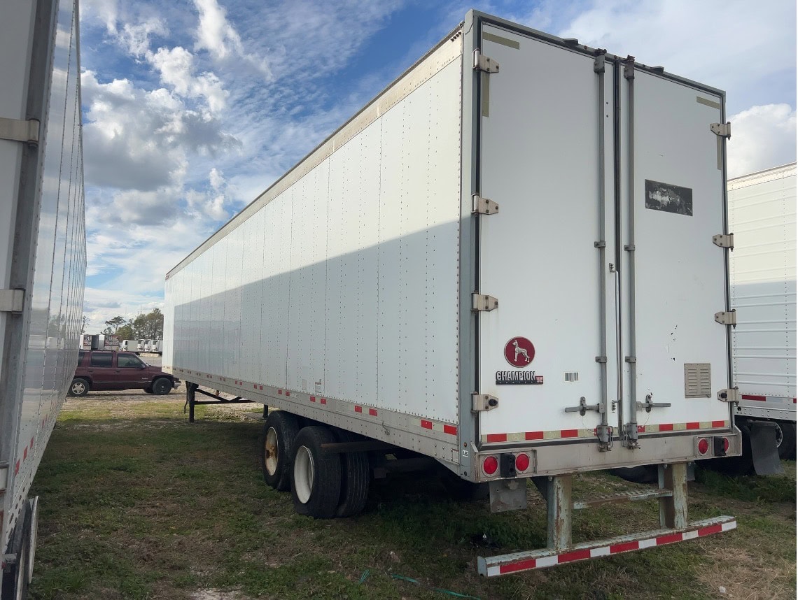 Great Dane 53' Dry Van Trailer, 2017 - Air Ride, Swing Doors - Image 4