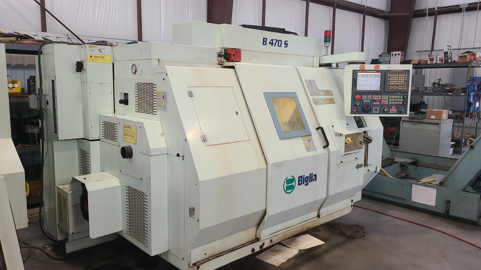 Biglia B 470S Multi Axis Lathe, 2007 - Twin Turret, Twin Spindle - Image 2