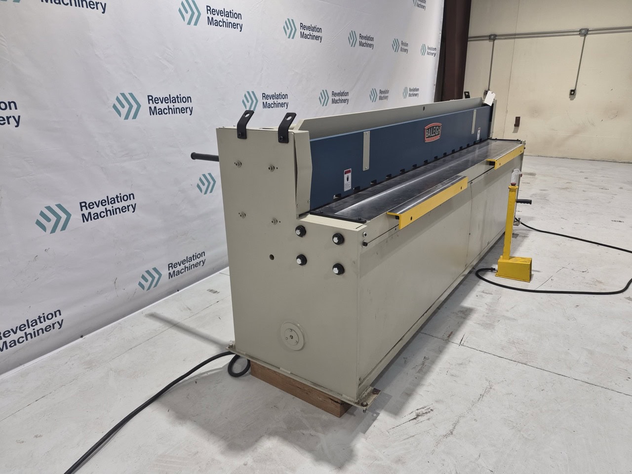10' x 10Ga Baileigh SH-12010, Hydraulic Shear - 2023 - Image 2