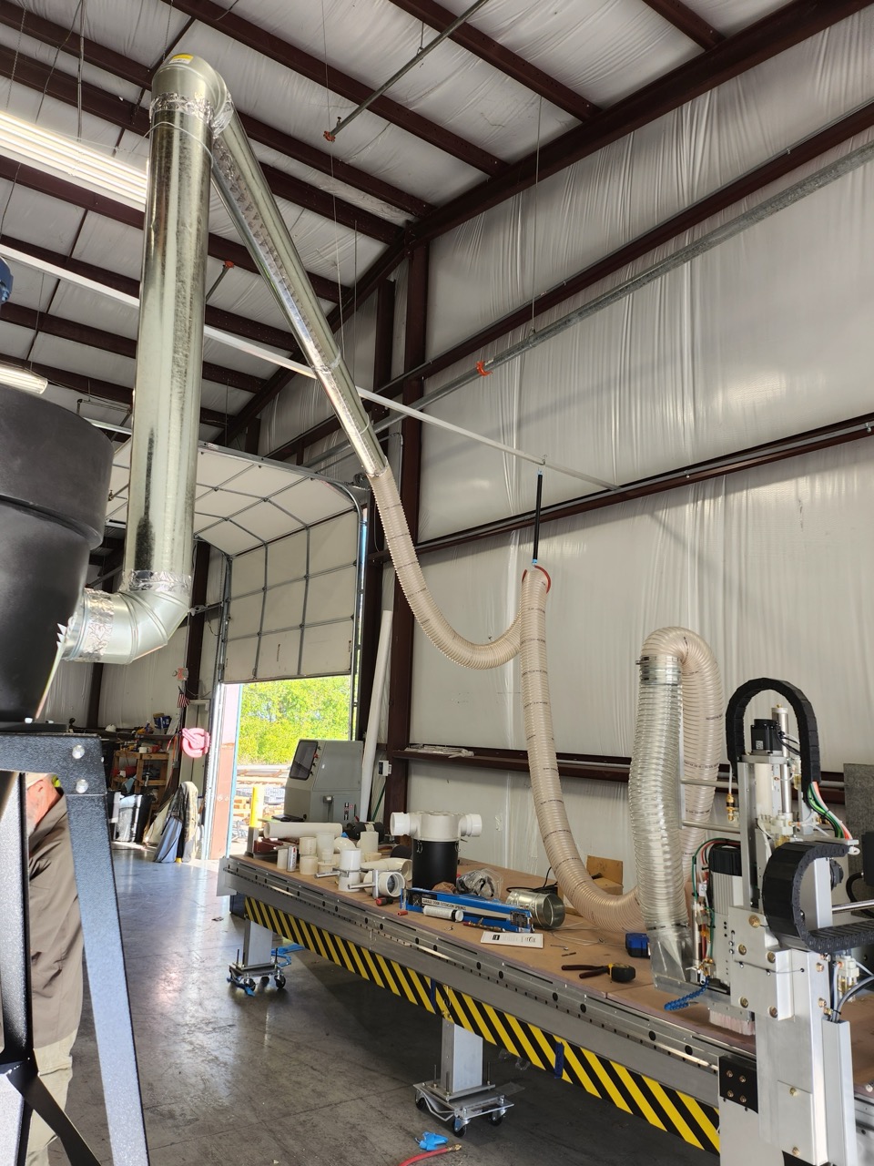 5' x 16.5' CNT Motion Systems CNT-950 ACM Panel & Alucobond CNC Router, 2022 - 24k Spindle, Dust Collection - Image 5