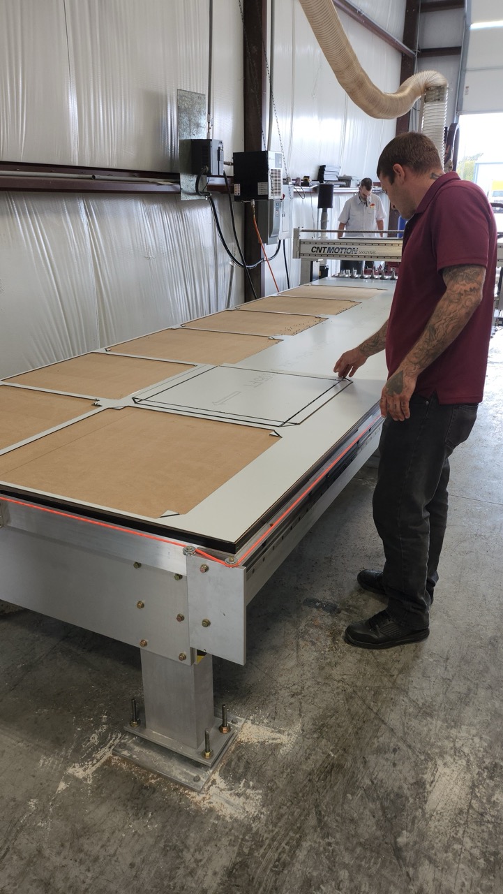 5' x 16.5' CNT Motion Systems CNT-950 ACM Panel & Alucobond CNC Router, 2022 - 24k Spindle, Dust Collection - Image 6