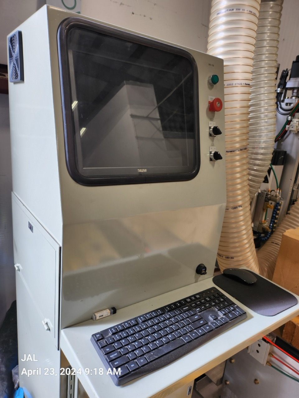 5' x 16.5' CNT Motion Systems CNT-950 ACM Panel & Alucobond CNC Router, 2022 - 24k Spindle, Dust Collection - Image 8