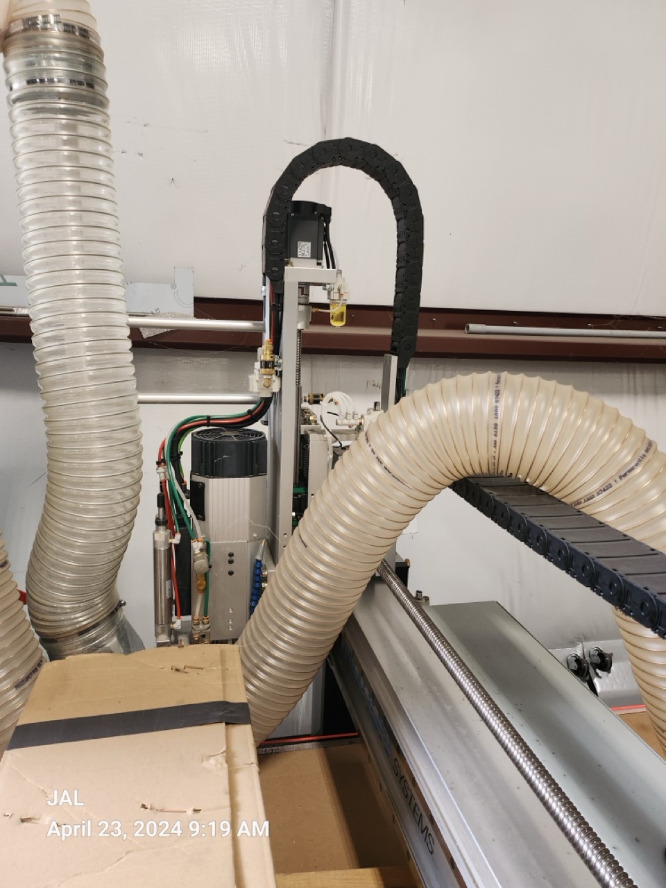 5' x 16.5' CNT Motion Systems CNT-950 ACM Panel & Alucobond CNC Router, 2022 - 24k Spindle, Dust Collection - Image 10