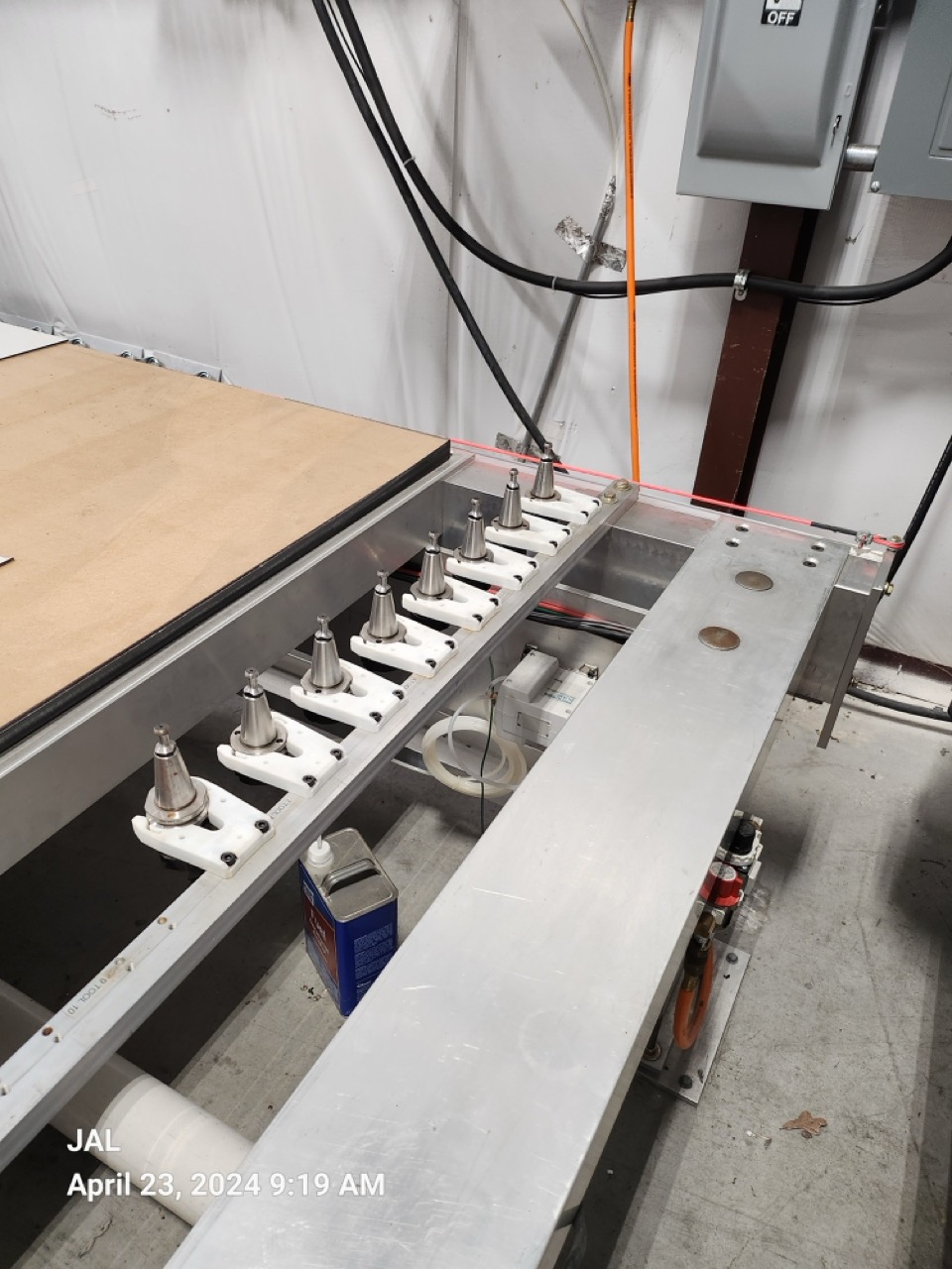 5' x 16.5' CNT Motion Systems CNT-950 ACM Panel & Alucobond CNC Router, 2022 - 24k Spindle, Dust Collection - Image 11