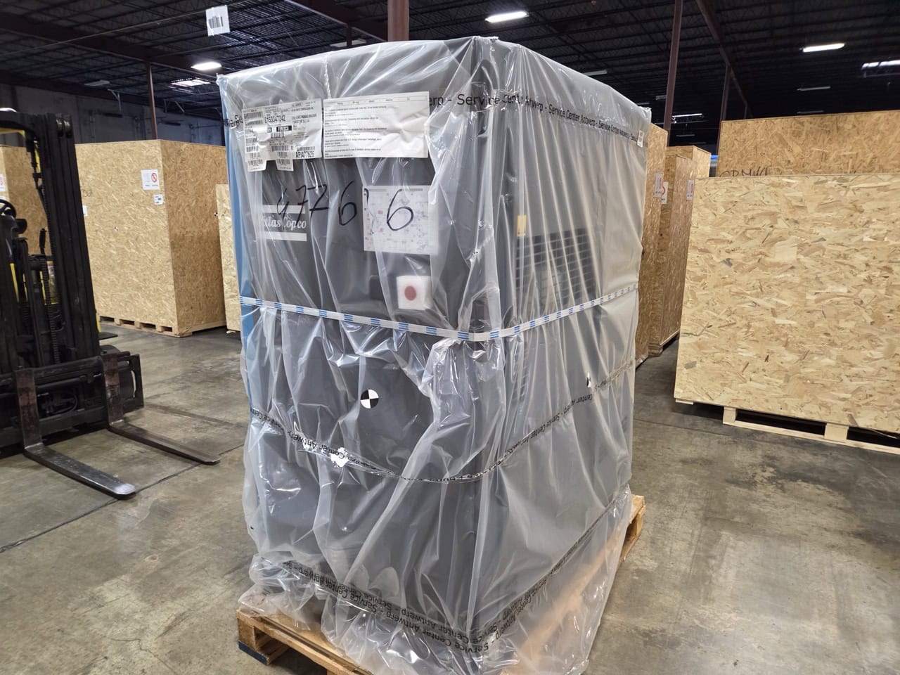 50 HP Atlas Copco GA37VSD FF Compressor, 2025 - Integrated Dryer - Image 2