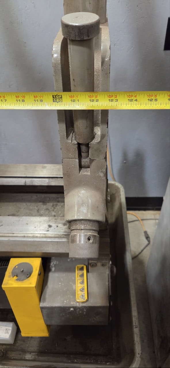 100" Clausing Colchester 21 Gap Bed Lathe, 1982 - Tailstock, DRO, Steady-Rest, Taper, Aloris Tool Post - Image 9