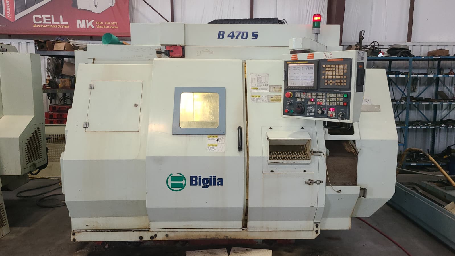 Biglia B 470S Multi Axis Lathe, 2007 - Twin Turret, Twin Spindle - Image 3
