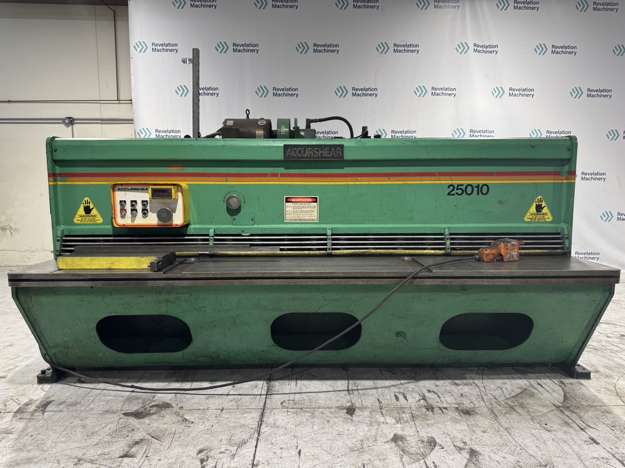 1/4" x 10' Accurshear 625010 Shear, 1989