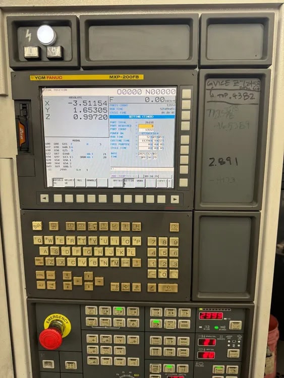 YCM NSV 102A VMC, 2012 - Chip Auger - Image 3