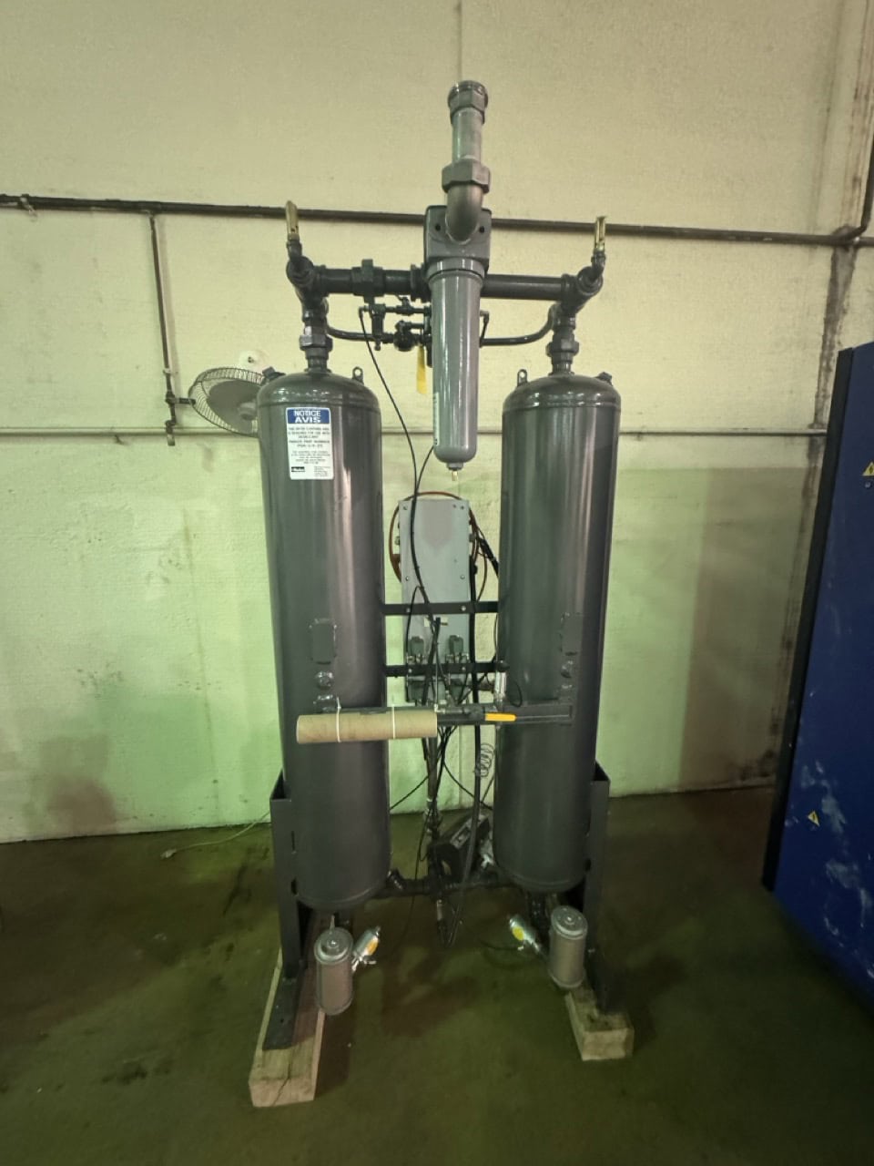 75 HP Quincy QOFT-75V Oil Free Compressor w/ Parker Airtek Dryer, 2023 - 978 Hours, Air Tank Included - Image 4