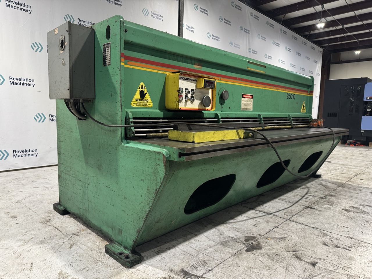 1/4" x 10' Accurshear 625010 Shear, 1989 - Image 4