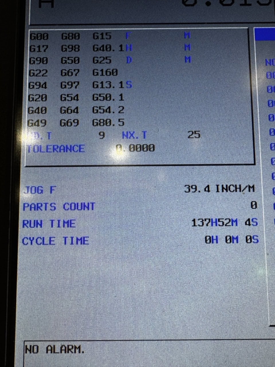 Doosan DVF 6500 5 Axis VMC, 2020 - Chip Blaster, Renishaw RMP600 - Image 19