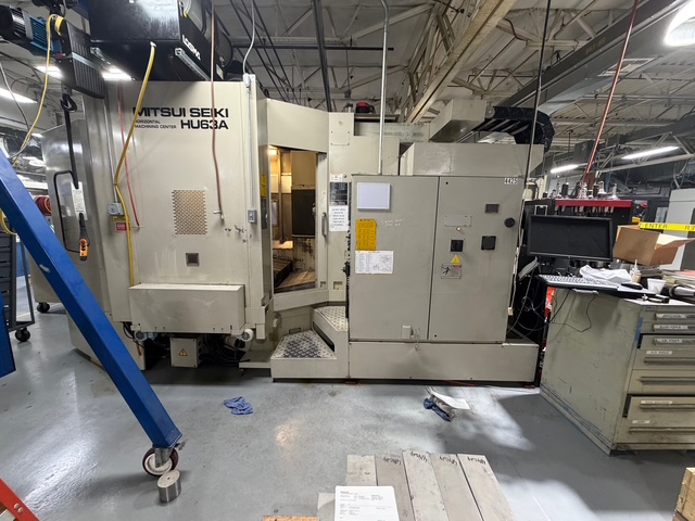 Mitsui Seiki HU63A HMC, 2007 - Full 4th-Axis, Through Spindle Coolant