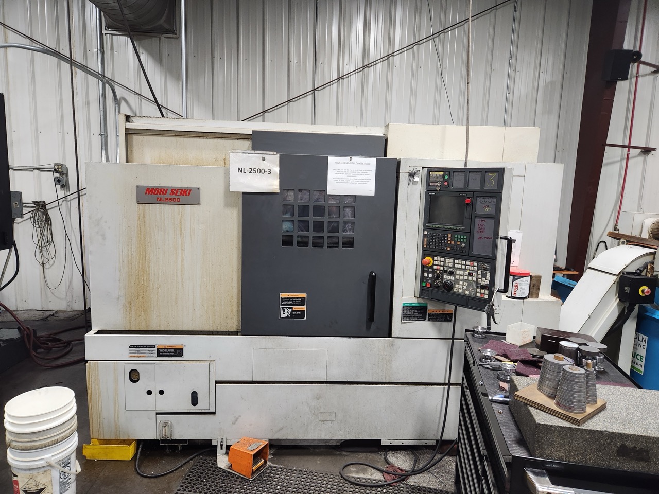Mori Seiki NL2500MC/700 CNC Lathe, 2008
