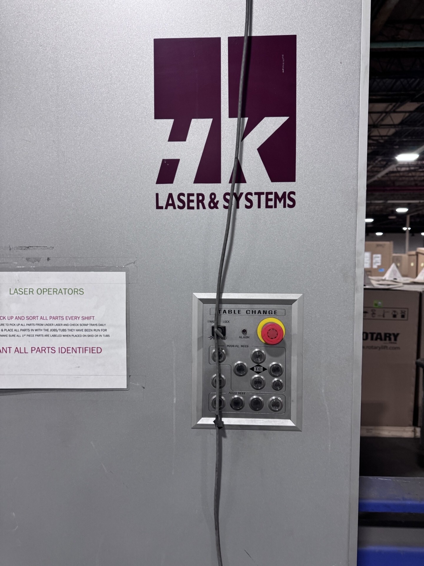 4000 Watt HK PL-3015 Fiber Laser, 2014 - 5' x 10' Table, Chiller Included - Image 2