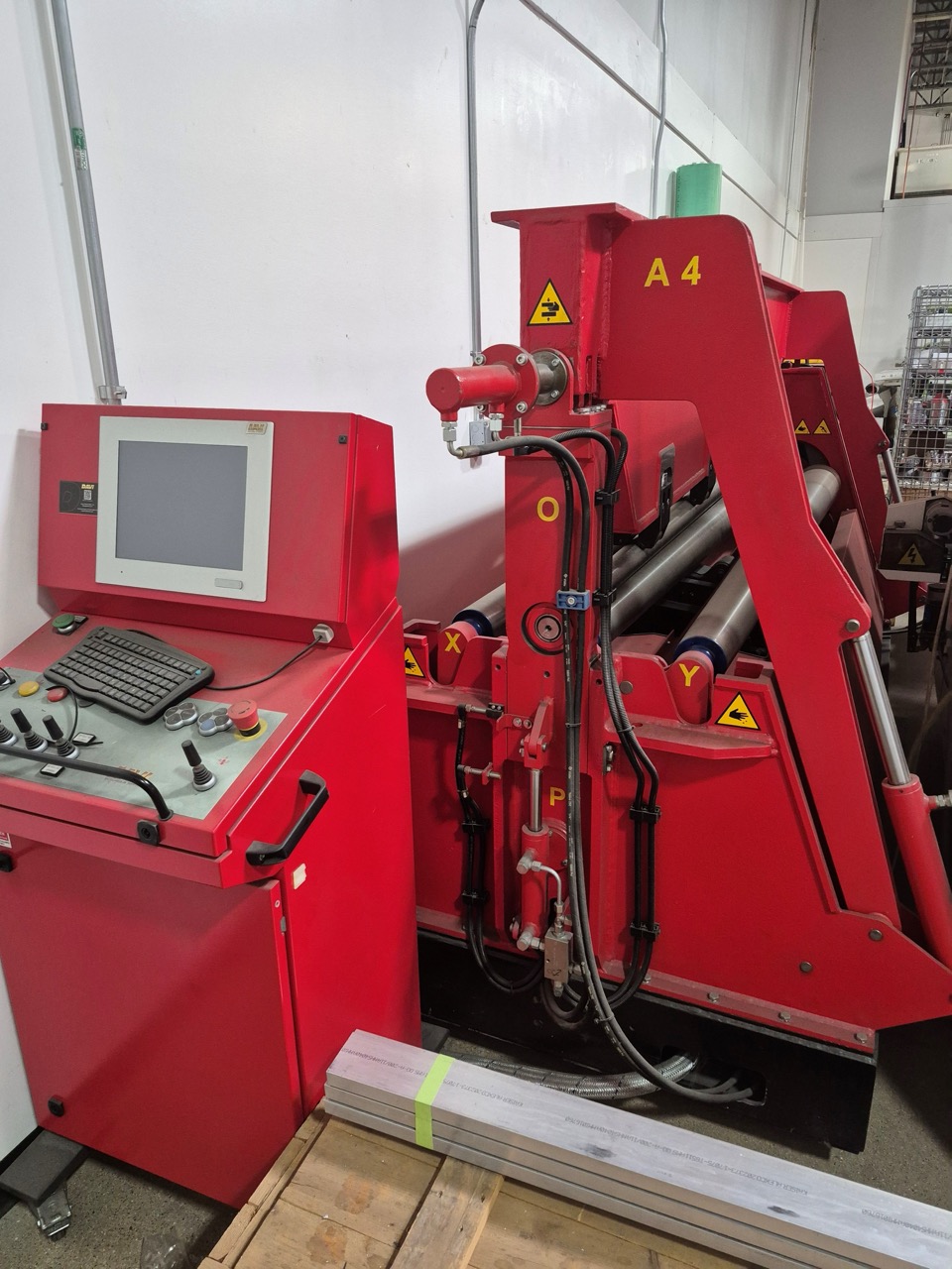 Davi MCB-TRSB-CON 2518/RR 4-Plate Hydraulic Roller, 2018 - Image 2