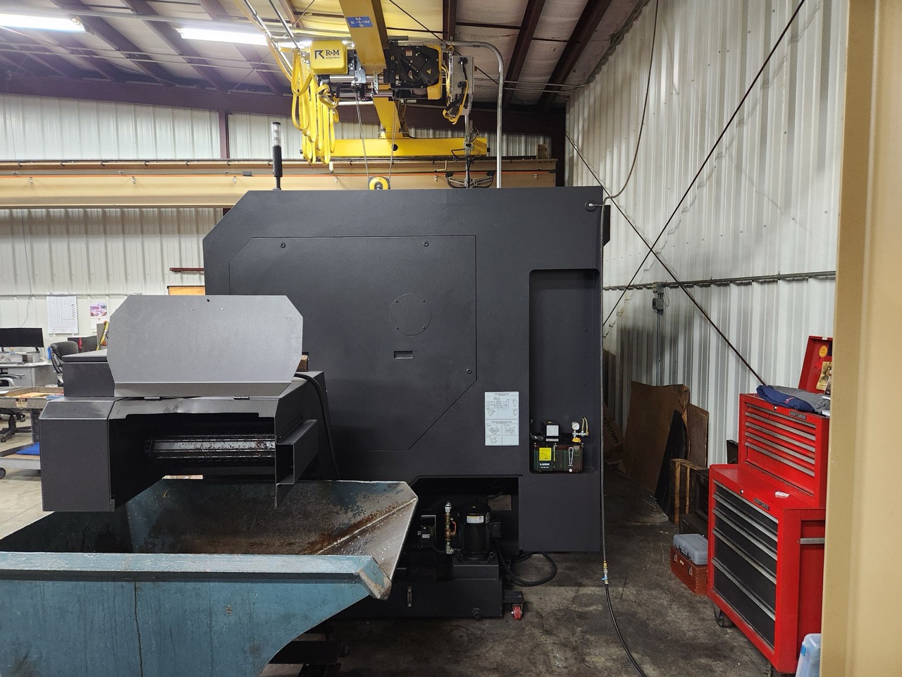 Smart NL6000LM CNC Lathe, 2023 - 24" Chuck, Live Tooling, Tailstock, Steady Rest, Box Ways, Chip Conveyor - Image 10